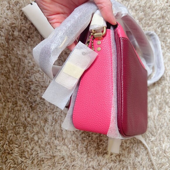 Coach Cassie Crossbody Bag 19 In Colorblock - Picture 7 of 9